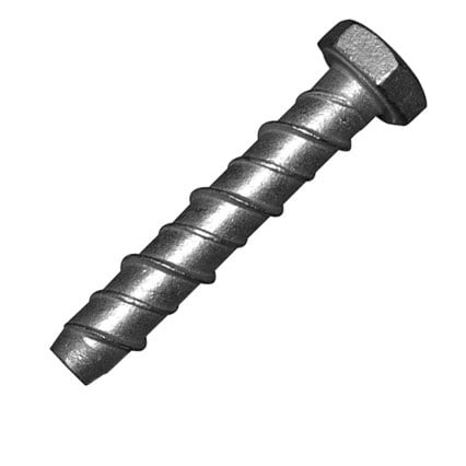 Tapcon 1/4 in. x 1-1/4 in. Hex-Washer-Head Black Concrete Anchors (75-Piece) 24311 - The Home Depot Tapcon 1/4 in. x 1-1/4 in. Hex-Washer-Head Black Concrete Anchors (75-Piece) 24311 - The Home Depot