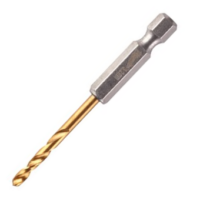 Milwaukee Red Hex Shockwave HSS TiN Metal Drill Bits - 10mm