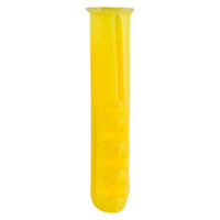 Plastic Wall Plugs - Yellow