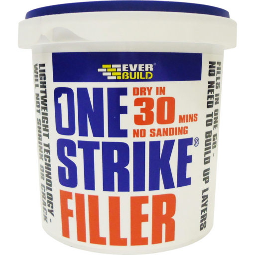 Buy 1Ltr White Everbuild One Strike Ready To Use Filler
