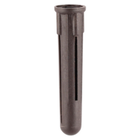 Plastic Wall Plugs - Brown