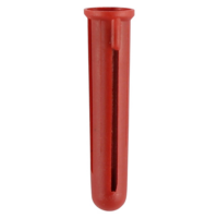 Plastic Wall Plugs - Red
